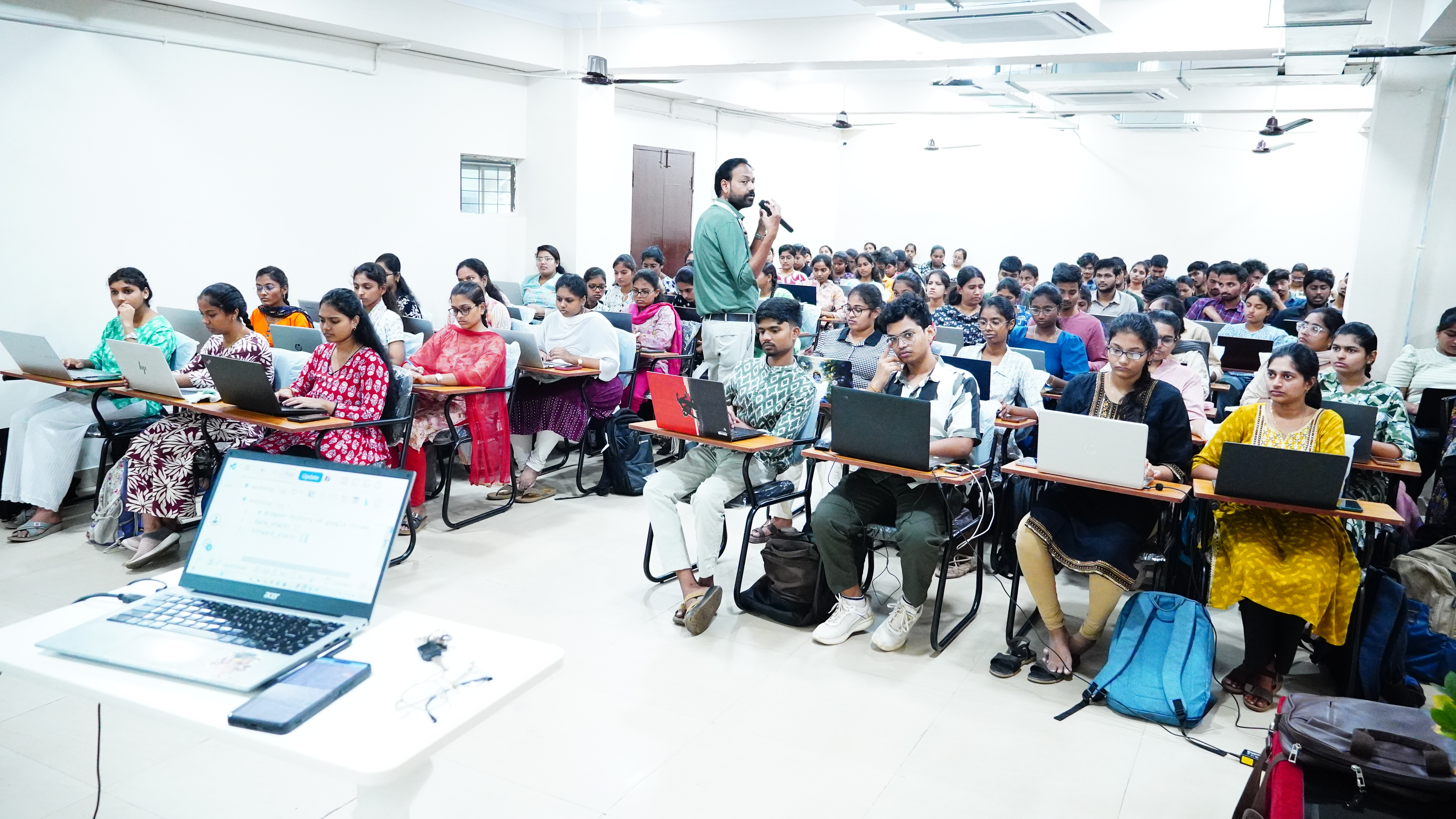 Interactive group discussion and mentorship session